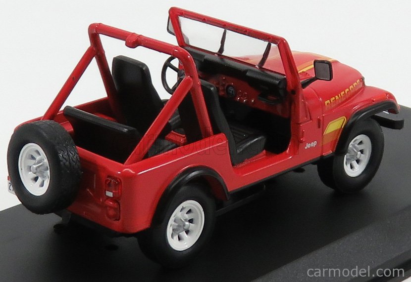 Details about   Miniatures Jeep CJ 7 1981 Agencies All Risks Greenlight 1/43 