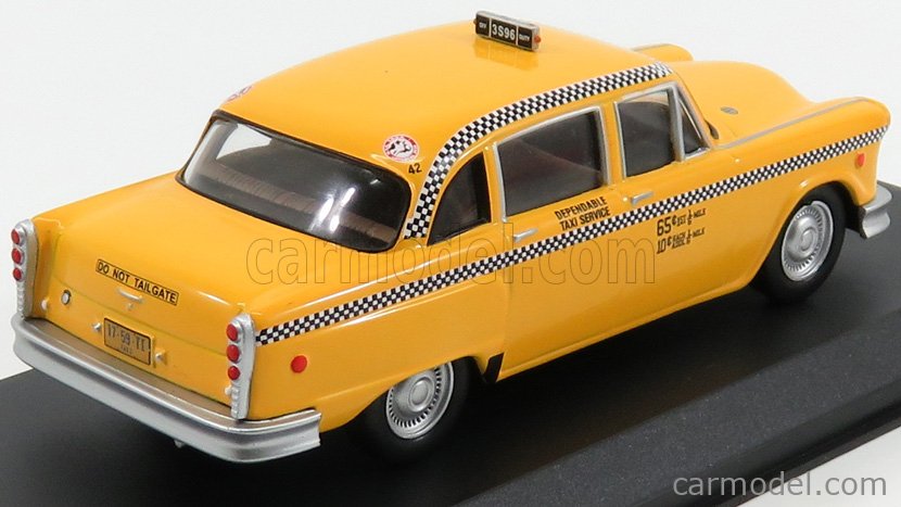 greenlight-86532-scale-1-43-checker-special-a11-taxi-1975-taxi-driver-movie-yellow