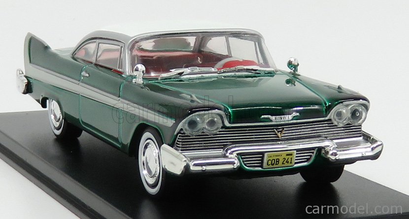 GREENLIGHT 86529-V Scale 1/43 | PLYMOUTH FURY 2-DOOR 1958