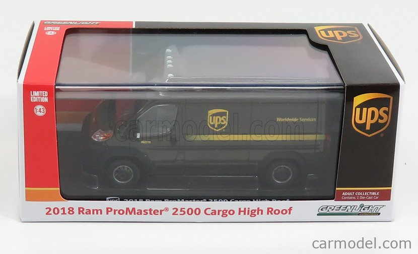Modellino Furgone Statico Greenlight Dodge Ram 2500 Promaster Van Cargo - Foto 10