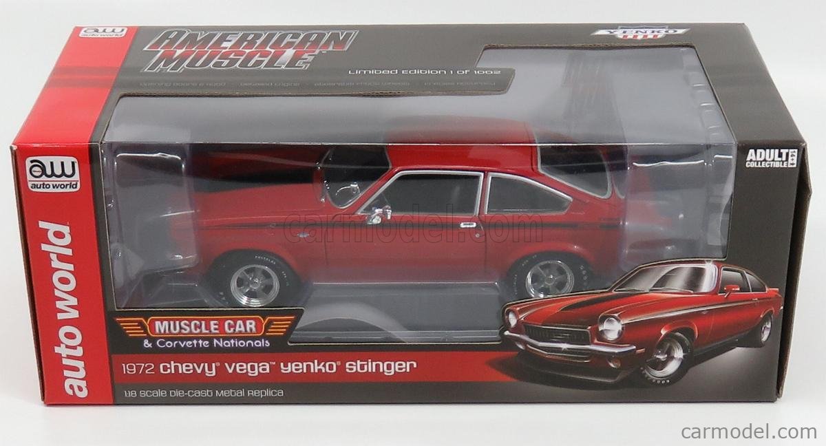 AUTOWORLD AMM1156/06 Scale 1/18 | CHEVROLET VEGA YENKO STINGER COUPE ...