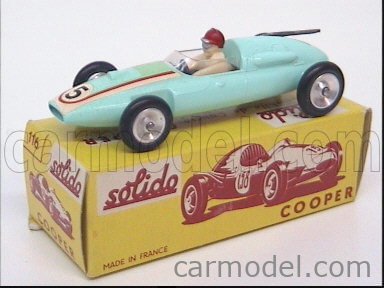 Solido 116. Cooper 1500 cm3. Série 100. Made in France. 1/43