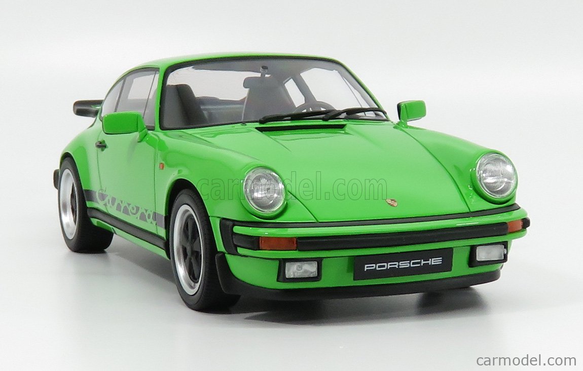 GT Spirit 740 Porsche 911 3.2 Carrera 1974 lime green 1:18 limited 1/500 