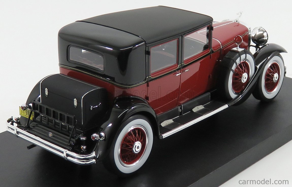 ESVAL MODEL EMUS18004B Scale 1/18 | CADILLAC 341A TOWN SEDAN 1928 RED ...