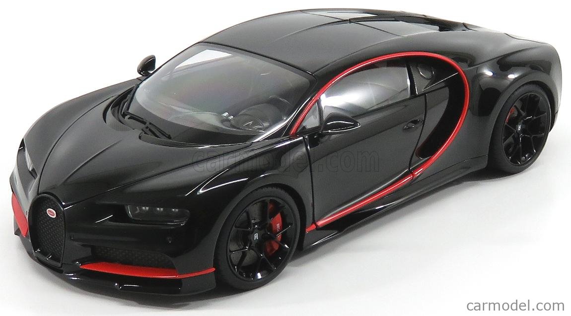 AUTOART 70991 Scale 1/18 | BUGATTI CHIRON 2017 BLACK