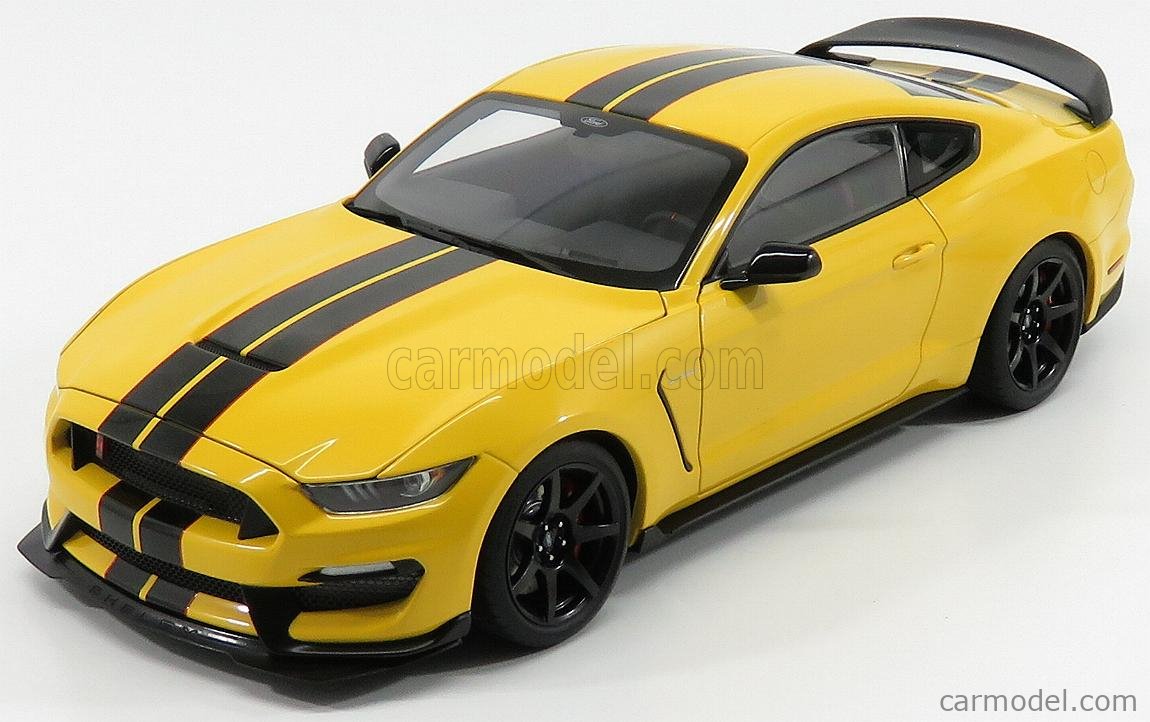 AUTOART 72932 Scale 1/18 | FORD USA MUSTANG SHELBY GT350R COUPE 2017 YELLOW