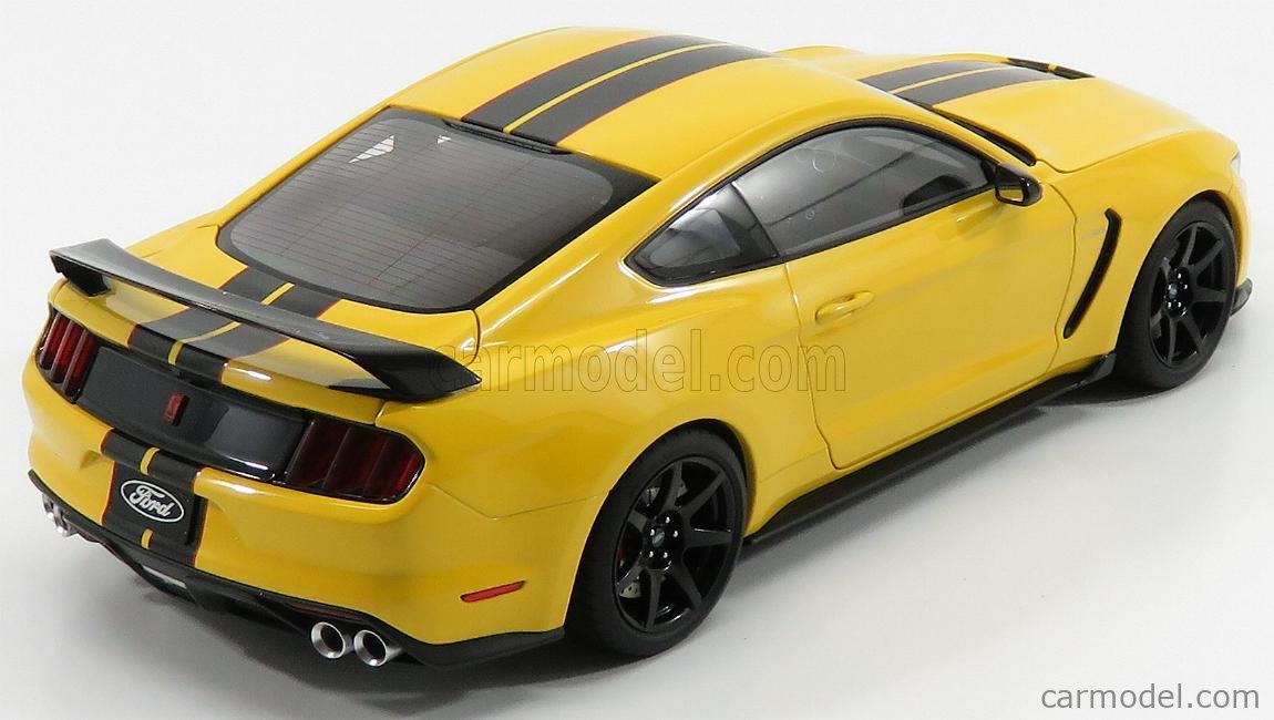 AUTOART 72932 Scale 1/18 | FORD USA MUSTANG SHELBY GT350R COUPE 2017 YELLOW