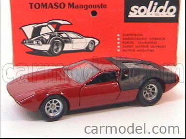 AU JOUET PARISIEN: Solido Modèle n° 166 De Tomaso Mangusta Mangouste