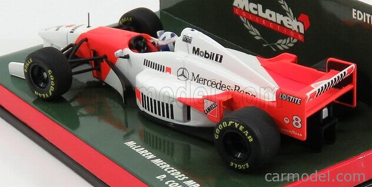 MINICHAMPS 530964308 Scale 1/43 | McLAREN F1 MP4/11 MERCEDES N 8 SEASON ...