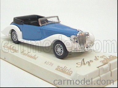 Heco Miniatures #408M 1/43 Delahaye 135 Narval Figoni et Falaschi Roadster #/200