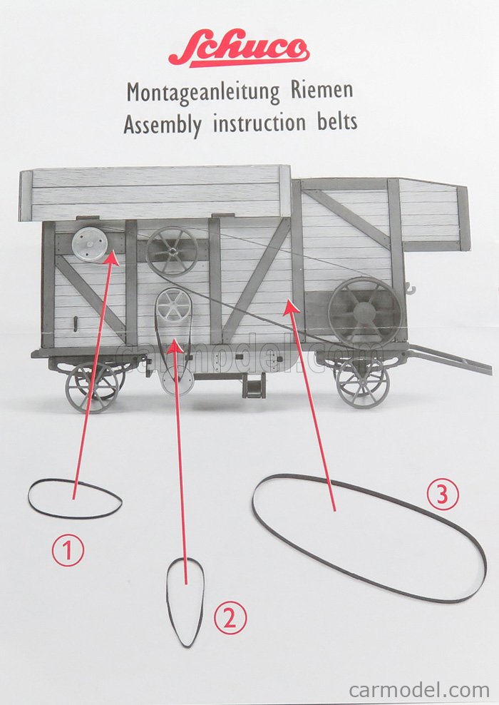 Trattore Con Trebbiatrice Schuco Lanz In Scala 1/32 – Modellismo Agricolo Di Precisione - 5