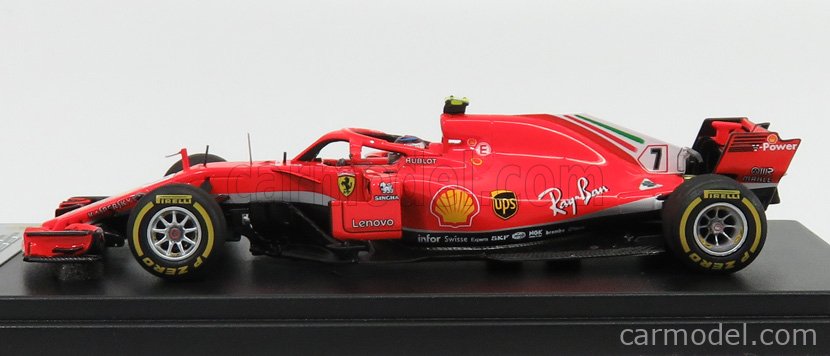 LOOKSMART LSF1018 Scale 1/43 | FERRARI F1 SF71H N 7 WINNER