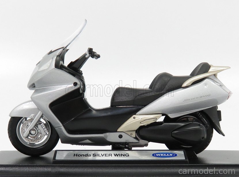 WELLY Escala 1/18 | SILVER SCOOTER 2002 SILVER