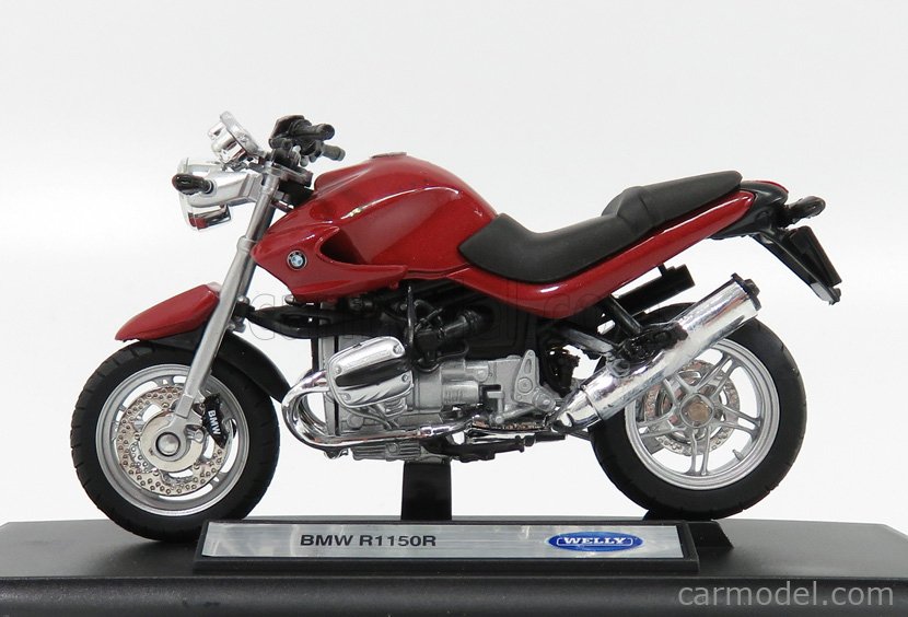 Welly BMW R1150R 1:18 DIE CAST MODEL NEW IN BOX Sous Licence Moto 