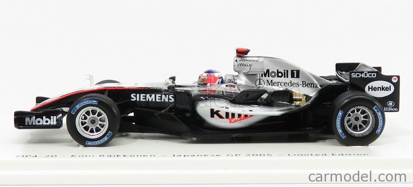 Spark 1/43 McLaren MP4/20 Japan GP 2005 #9 