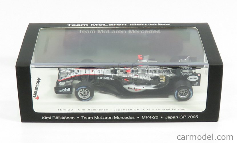 SPARK-MODEL VMM1376 Scale 1/43 | McLAREN F1 MP4/20 TEAM WEST
