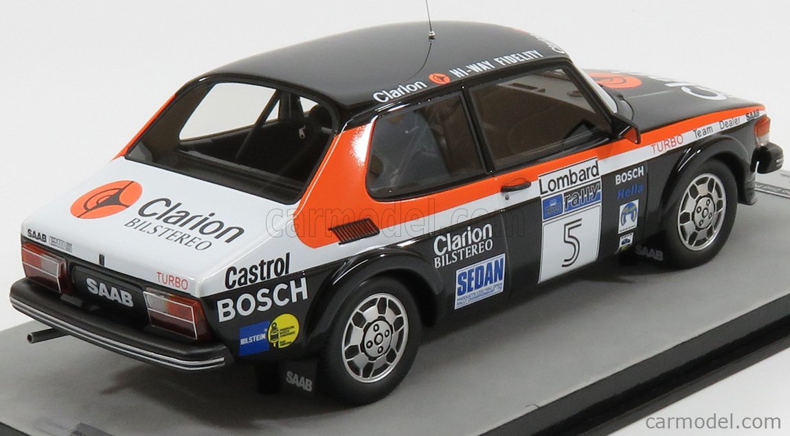 TECNOMODEL TM18-91C Scale 1/18 | SAAB 99 TURBO N 5 2nd RALLY COSTA ...