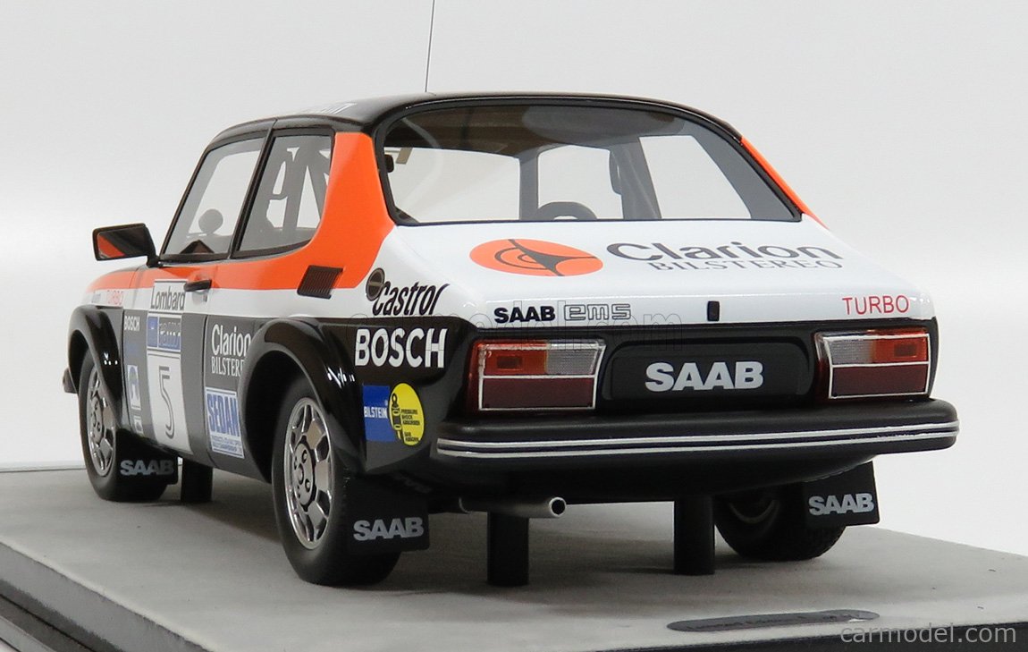 TECNOMODEL TM18-91C Scale 1/18 | SAAB 99 TURBO N 5 2nd RALLY COSTA ...