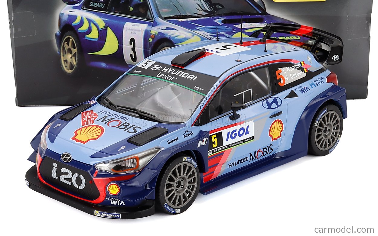 EDICOLA LEPLGRVODERAL034 Scale 1/18 | HYUNDAI i20 WRC COUPE N 5