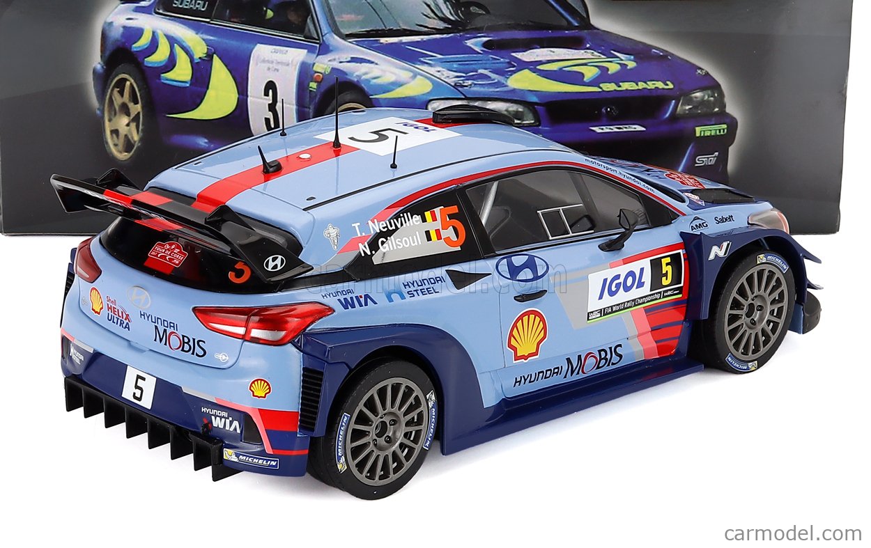 EDICOLA LEPLGRVODERAL034 Scale 1/18 | HYUNDAI i20 WRC COUPE N 5