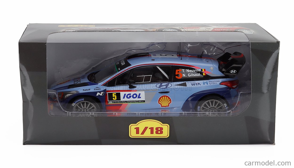 EDICOLA LEPLGRVODERAL034 Scale 1/18 | HYUNDAI i20 WRC COUPE N 5
