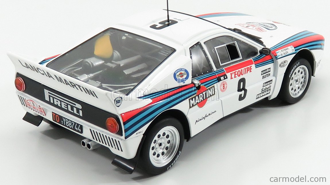 EDICOLA LEPLGRVODERAL025 Scale 1/18 | LANCIA 037 MARTINI N 9 WINNER ...