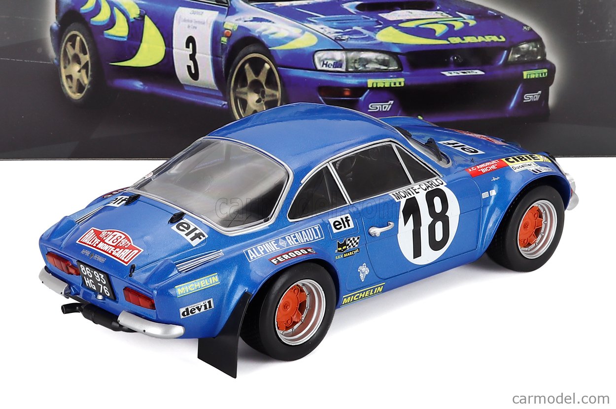 EDICOLA LEPLGRVODERAL004 Scale 1/18 | RENAULT ALPINE A110 1800S N