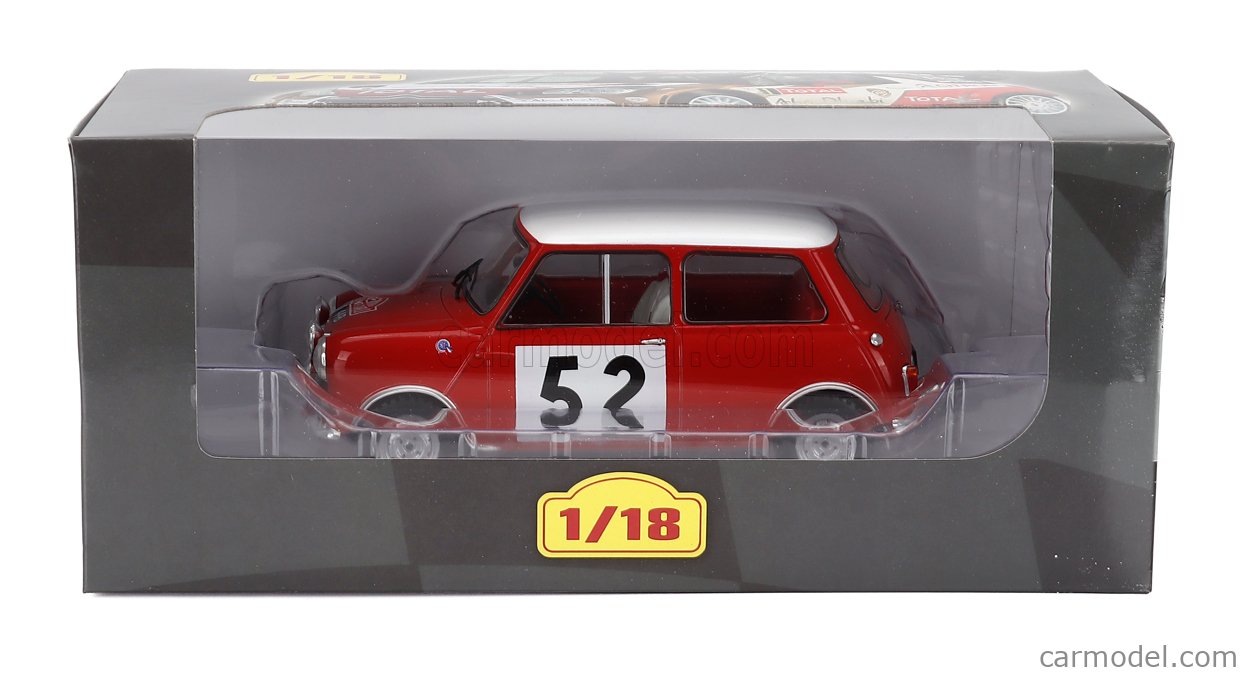 EDICOLA LEPLGRVODERAL040 Scale 1/18 | MORRIS MINI COOPER S (night