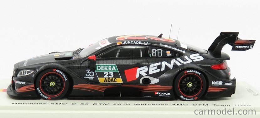 MSZ Mercedes-AMG C 63 DTM BLACK 1:43 DIE CAST METAL MODEL NEW IN BOX