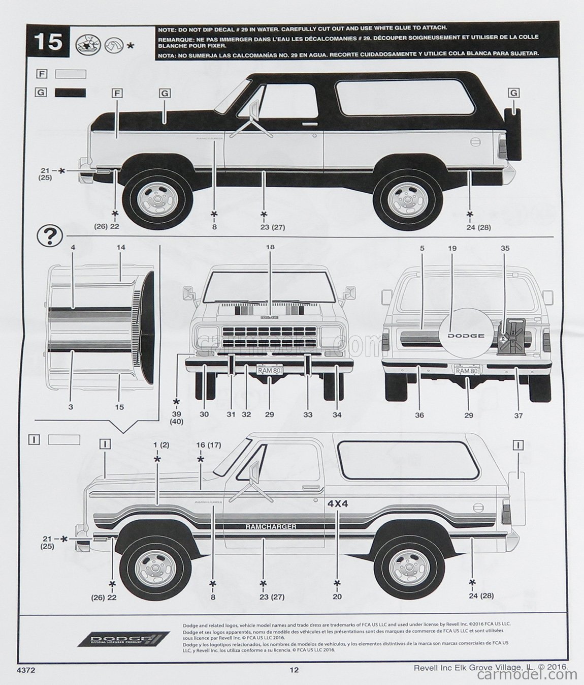 DODGE - RAMCHARGER 1980