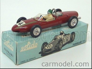 SOLIDO N°122 1/43ème FERRARI F1