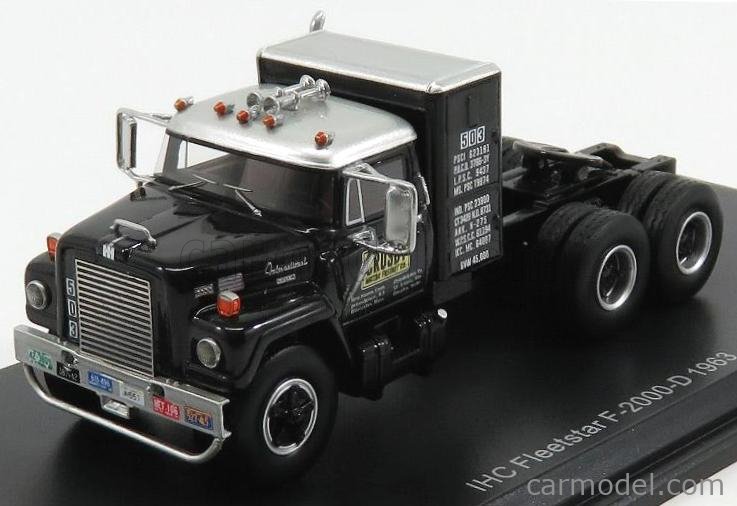 1963-1:64 Neo IHC fleetstar f-2000-d #64007 negro//plata