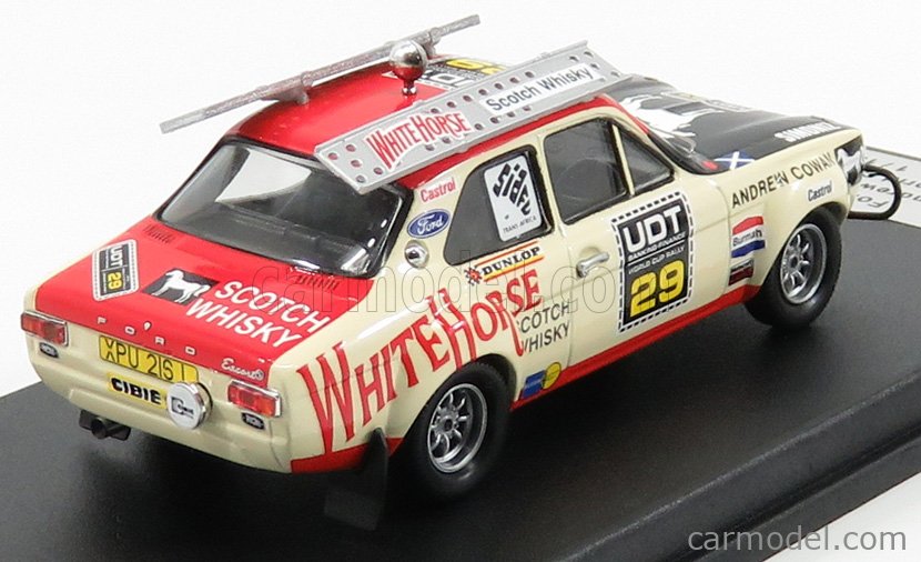 Trofeu/Spark 1/43 - Ford Escort MK1 N°29 - Rallye Coupe Du Monde 1974 - PREVENTE