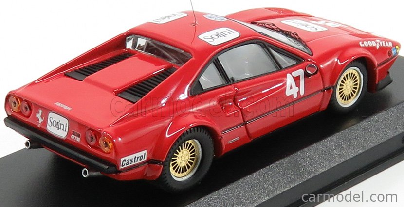 Miniature 1:43 Best – Ferrari 308 GTB #1 – Vainqueur Rallye Critérium Luis De Baviera 1984