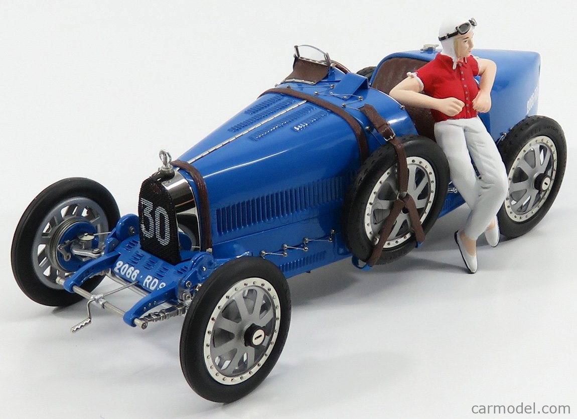 BUGATTI - T35 N 30 WITH DRIVER FIGURE 1924