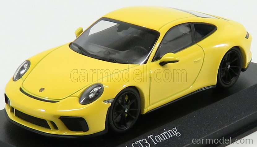 【MINICHAMPS】Porsche911GT3 Touring YELLOW 1/18 Minichamps Porsche 911 (991) GT3 Touring Yellow