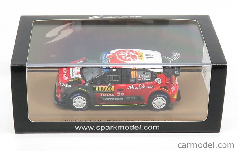 SPARK-MODEL S5973 Scale 1/43 | CITROEN C3 WRC ABU DHABI N 10 WINNER ...