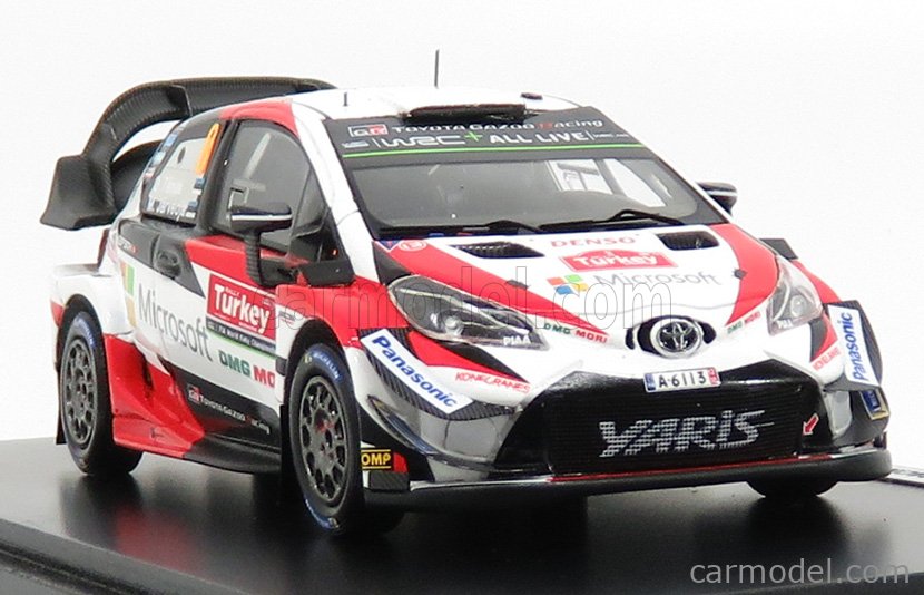 Modellino ALTAYA/IXO 1:43 Toyota Yaris WRC #8 - TANAK/VEEVOE - Rally Cile 2019