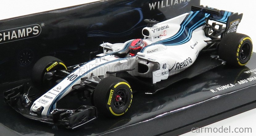 Minichamps Williams FW40 #41 Bahrain test 2017-Gary Paffett 1/43 SCALA 