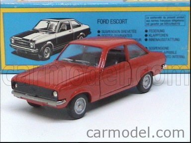 SOLIDO 45 Scale 1/43 | FORD ENGLAND ESCORT RED