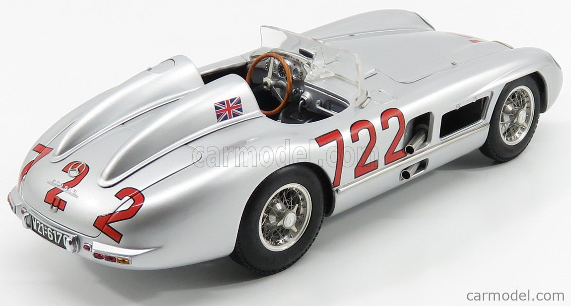 CMC M066 Scale 1/18 | MERCEDES BENZ 300 SLR SPIDER N 722