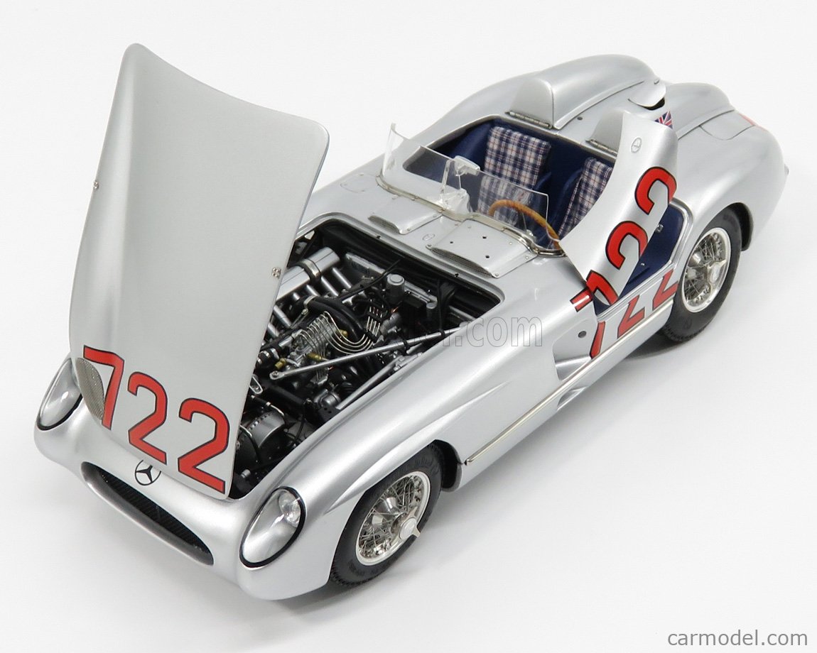 CMC M066 Scale 1/18 | MERCEDES BENZ 300 SLR SPIDER N 722 WINNER