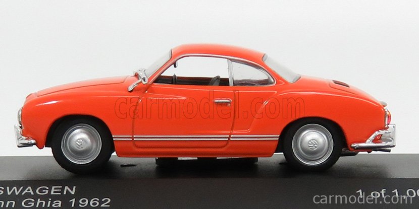 Whitebox Diecast 1/43 1963 VW VOLKSWAGEN KARMANN GHIA in Arancione WB064 