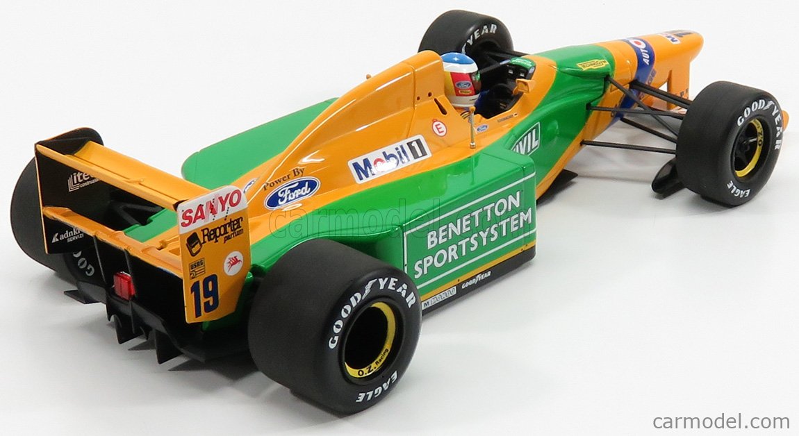BENETTON FORD 192/93 GP 1993 R. PATRESE ONYX 163 1:43