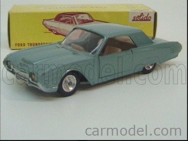 SOLIDO 128 Scale 1/43 | FORD USA THUNDERBIRD COUPE GREEN MET