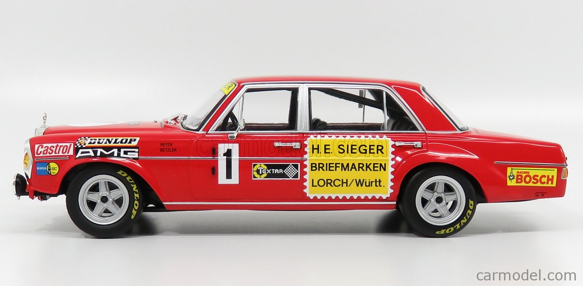 MINICHAMPS 155723401 Scale 1/18 | MERCEDES BENZ 300 SEL 6.8 TEAM