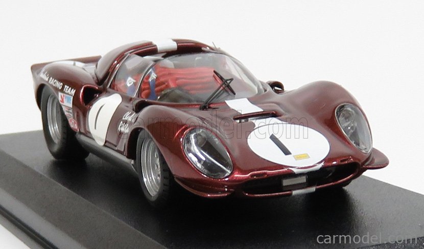 Ferrari Dino 206 Spider 37 1000 Km de Monza 1966 Art Model ART269