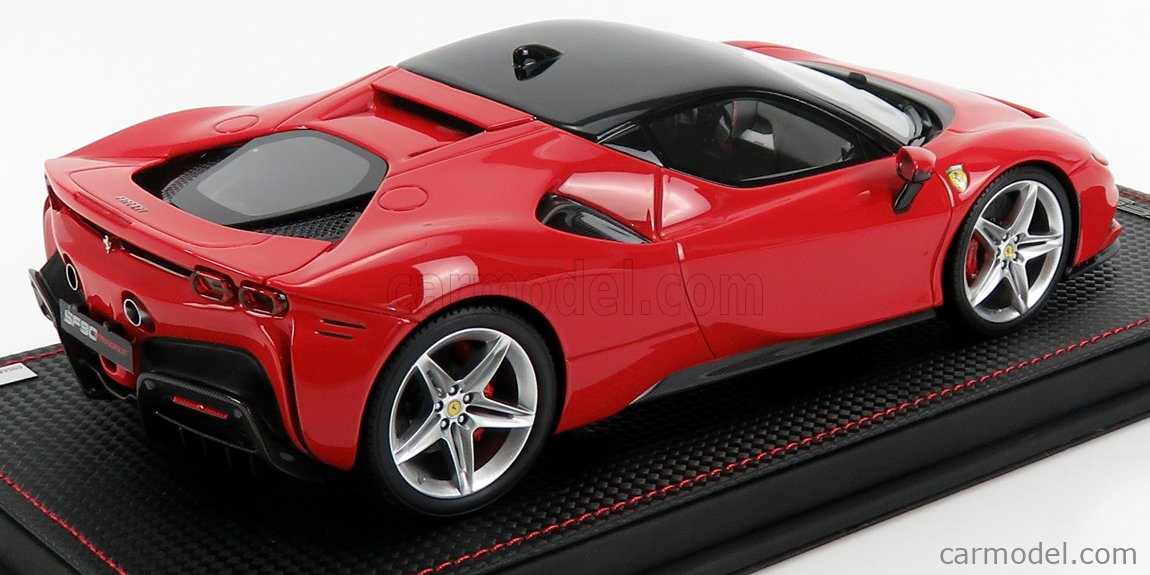 Modellino Ferrari SF90 ART 1:64 – Rosso Corsa, Pressofuso In Resina, Auto Sportiva 2023
