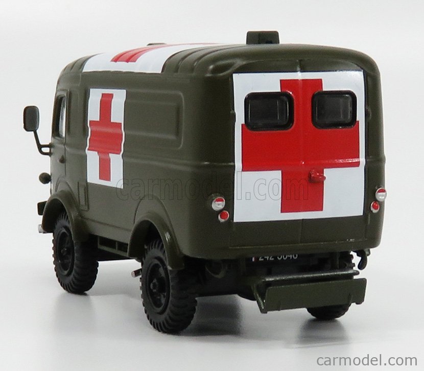 show original title Details about   1:43 renault 4x4 truck sanitary ambulance military direkt collection 