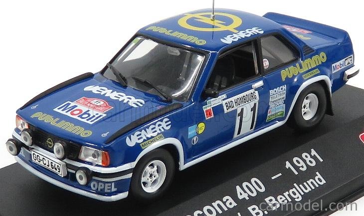 KULLANG Details about  / Die cast 1//43 Model Car Opel Ascona 400 Monte Carlo Rally 1981 A show original title
